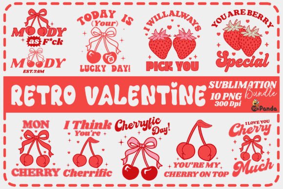 Download Retro Valentine PNG Sublimation Bundle - Retro valentine png sublimation bundle Collection