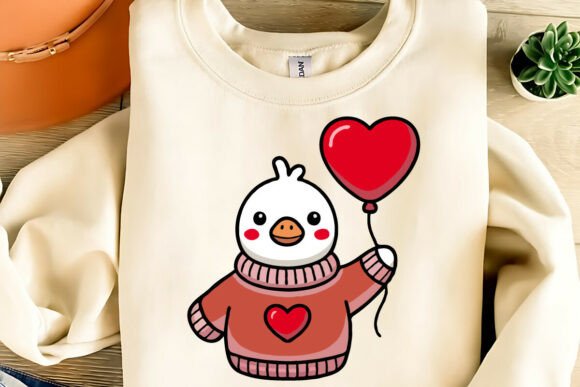 Download Cute Valentine Goose Clipart PNG,SVG,EPS - Premium Resources