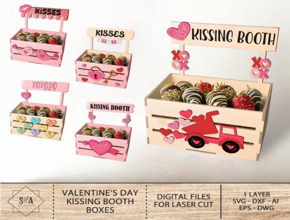 Download Bundle Valentine's Day Kissing Booth Box - Bundle valentine Collection